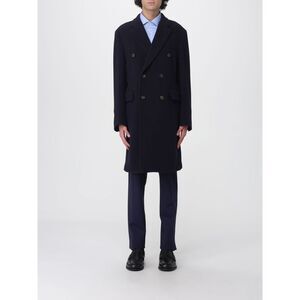 Eleventy Coat Men Blue